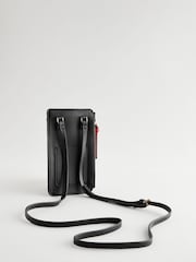 Rockett St George Black PU Cross-Body Phone Holder - Image 4 of 7