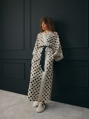 Rockett St George Black/White Satin Robe - Image 1 of 6