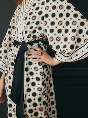 Rockett St George Black/White Satin Robe - Image 4 of 6