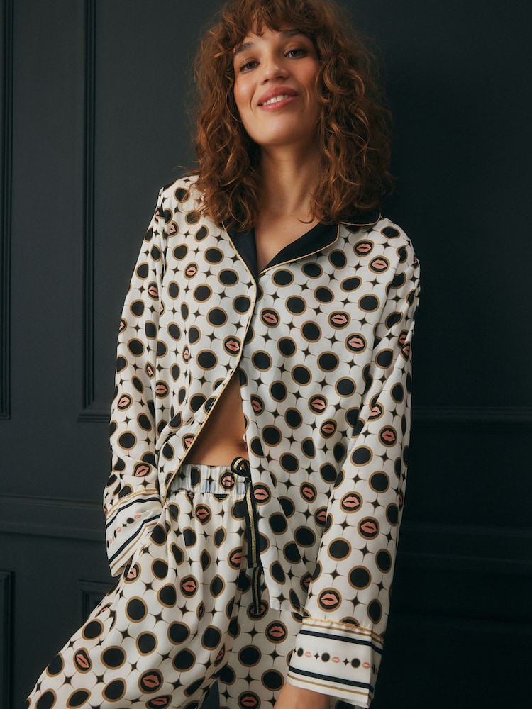 Rockett St George Satin Pyjama Set - Image 3 of 14