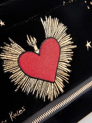 Rockett St George Black Velvet Washbag - Image 9 of 11