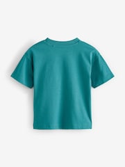Green Fish Simple Short Sleeve T-Shirt (3mths-7yrs) - Image 2 of 4