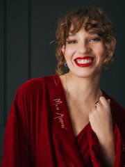 Rockett St George Velvet and Beaded Heart Robe - Imagen 2 de 8
