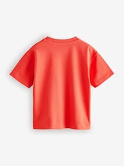 Red Crab Simple Short Sleeve T-Shirt (3mths-7yrs) - Image 2 of 4