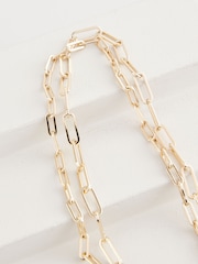 Rockett St George Gold Tone Lock and Key Star Necklace - Image 6 of 6