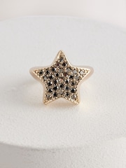 Rockett St George Gold Tone Star Ring - Image 6 of 7