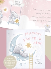 Personalised Personalised Tiny Tatty Teddy Mummy You're A Star Poem Book by PMC - Image 1 of 3