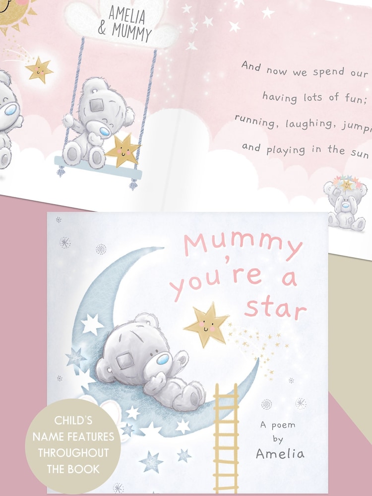 Personalised Personalised Tiny Tatty Teddy Mummy You're A Star Poem Book by PMC - Image 1 of 3
