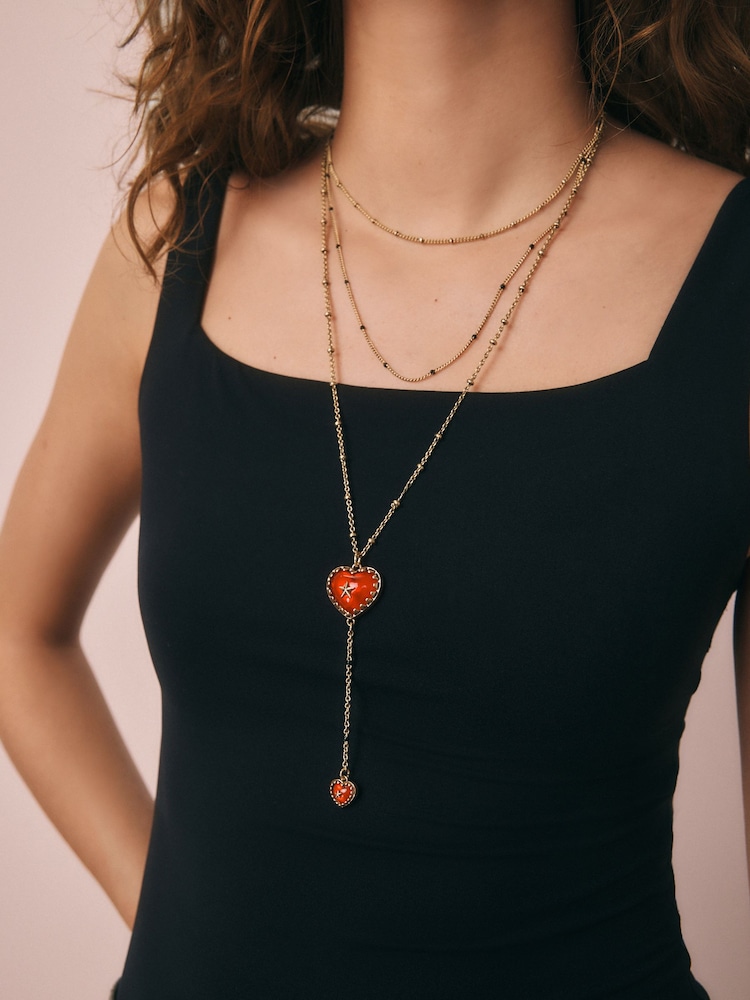 Rockett St George Heart Necklace - Image 3 of 8