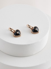 Rockett St George Gold Tone Heart Earrings - Image 5 of 8