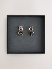 Rockett St George Gold Tone Heart Earrings - Image 6 of 8