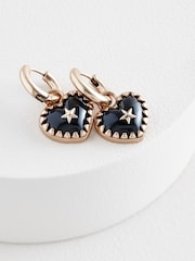 Rockett St George Gold Tone Heart Earrings - Image 8 of 8
