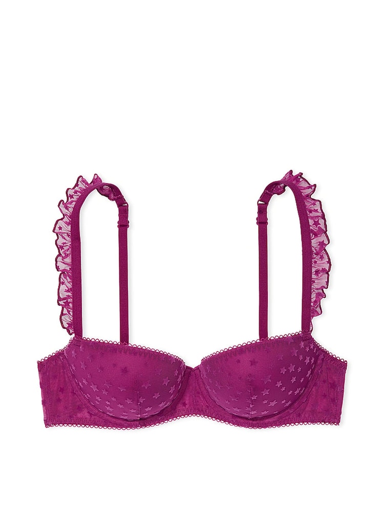 Thriller Paars - Victoria's Secret PINK beha van kant met sterretjesmotief - Image 3 of 3