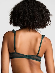 Diep bosgroen - Victoria's Secret PINK beha van kant met sterretjesmotief - Image 2 of 3