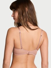Victoria's Secret Rose Gold Add 2 Cups Bombshell Star Embroidery Push Up Bra - Image 2 of 4
