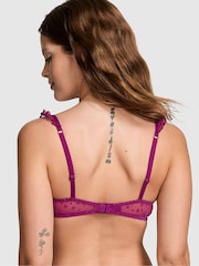 Thriller Paars - Victoria's Secret PINK beha van kant met sterretjesmotief - Image 2 of 3