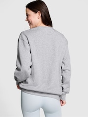 Victoria's Secret PINK Grey Heather Diamante Sweatshirt - Image 2 of 3
