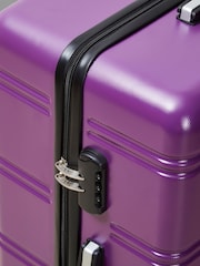 Rock Large Purple Lisbon Suitcase - Image 5 of 5