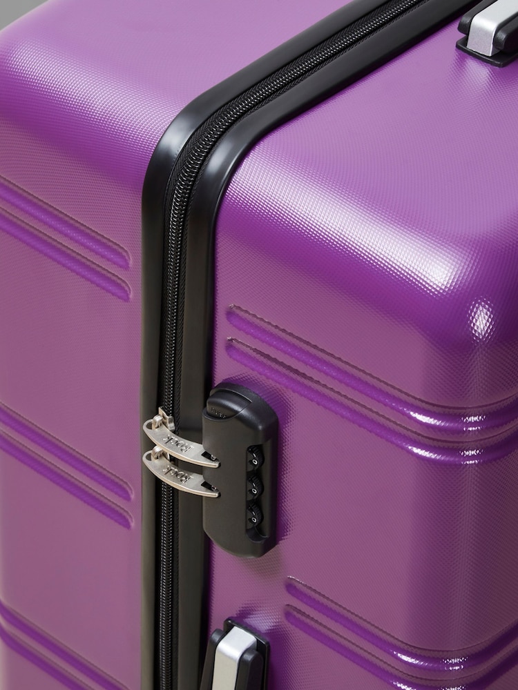 Rock Large Purple Lisbon Suitcase - Image 5 of 5