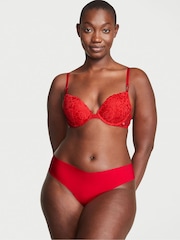 Victoria's Secret Red/Pink/Purple Thong 5 Pack Knickers - Image 2 of 3