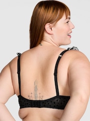 Zwart - Victoria's Secret PINK beha van kant met sterretjesmotief - Image 2 of 3