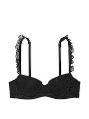 Zwart - Victoria's Secret PINK beha van kant met sterretjesmotief - Image 3 of 3