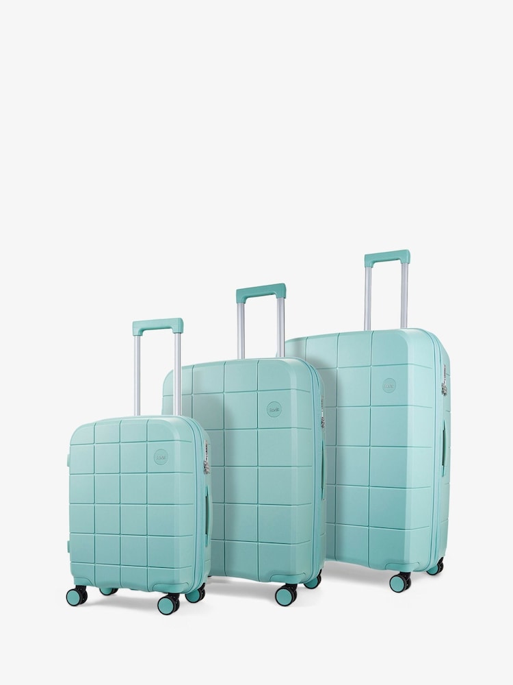 Rock Pixel Pastel Luggage Set - Image 1 of 5