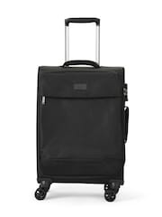 Rock Paris Cabin Black Suitcase - Image 2 of 5