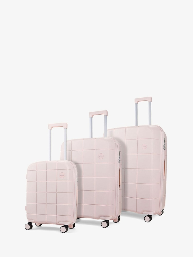 Rock Pixel Pastel Luggage Set - Image 1 of 5