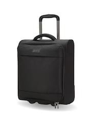 Rock Paris Underseat Black Suitcase - Image 1 of 3