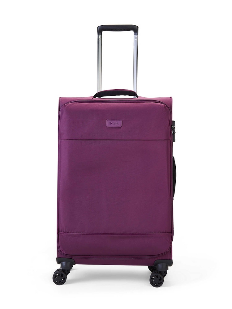 Rock Medium Purple Paris Suitcase - Image 2 of 5