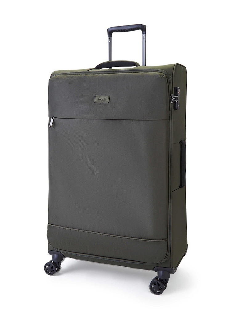 Rock Large Green Paris Suitcase - Image 1 of 5
