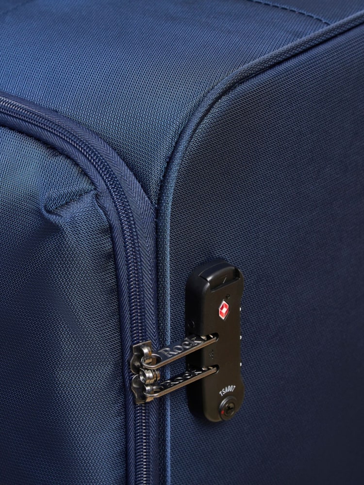 Rock Blue Paris Cabin Suitcase - Image 5 of 5