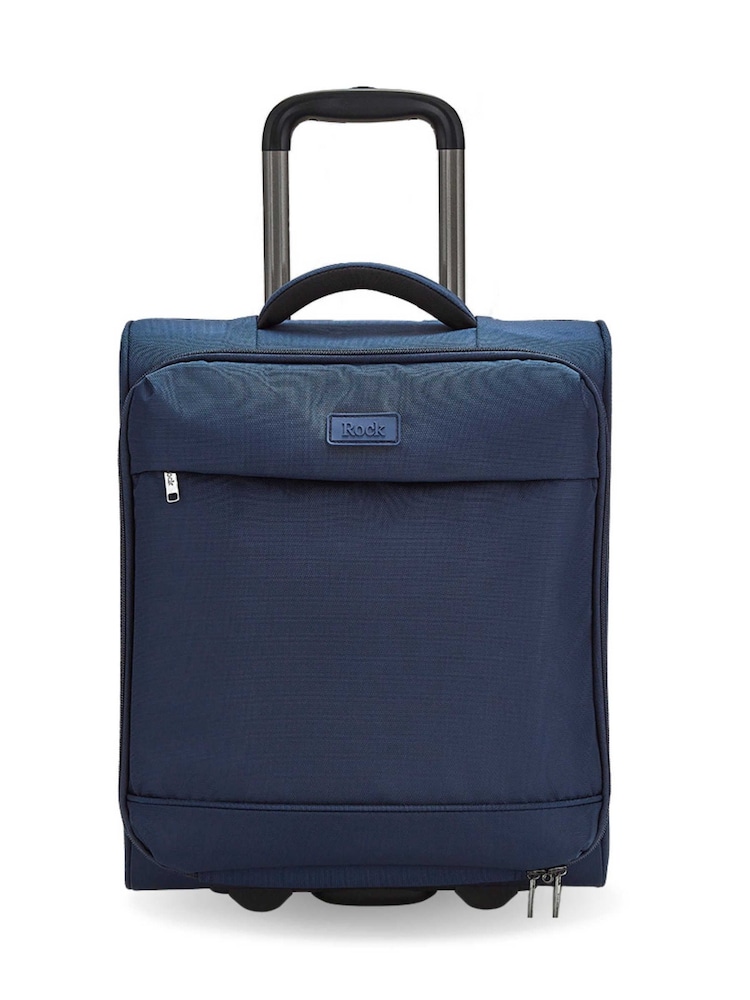 Rock Blue Paris Underseat Suitcase - Image 1 of 3