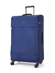 Rock Large Blue Paris Suitcase - Image 1 of 5