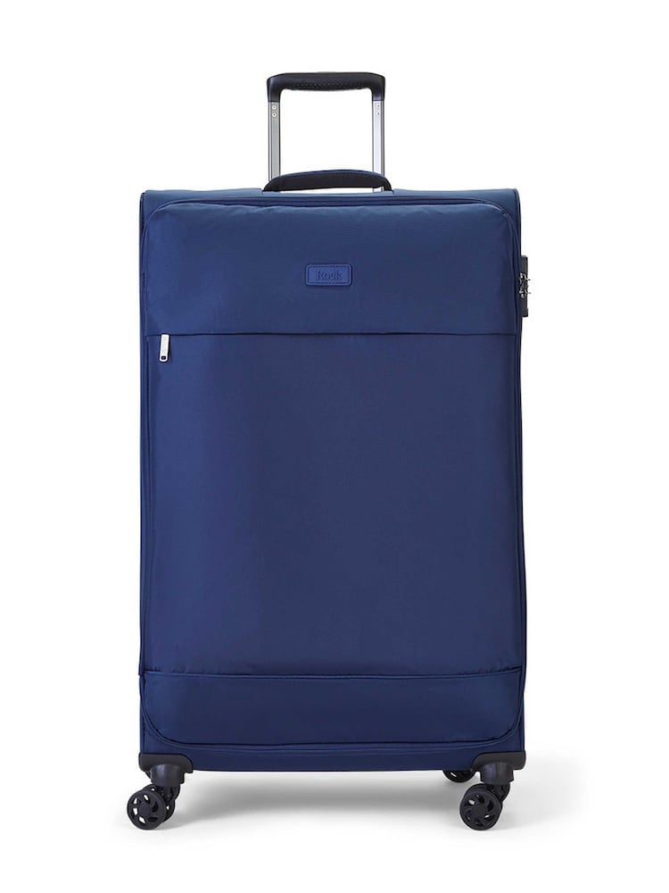 Rock Large Blue Paris Suitcase - Image 2 of 5