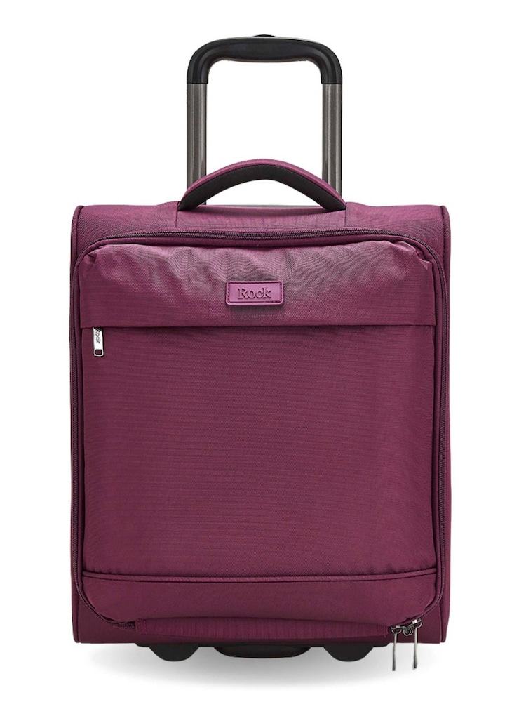Rock Purple Paris Underseat Suitcase - Image 2 of 3
