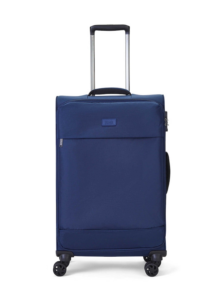 Rock Medium Blue Paris Suitcase - Image 2 of 5