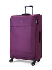 Rock Large Purple Paris Suitcase - Image 1 of 5