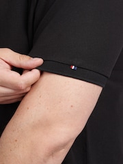 U.S. Polo Assn. Black Mens Big & Tall Player 3 Pique 100% Cotton Polo Shirt - Image 6 of 6