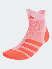 adidas White RunxAdizero 1 Pack Socks - Image 1 of 4