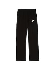 Victoria's Secret PINK Black Straight Leg Fleece Joggers - Image 4 of 5