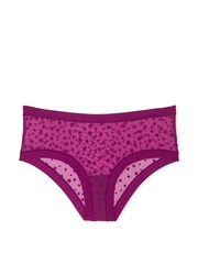 Victoria's Secret PINK Thriller Purple Cheeky No Show Star Mesh Knickers - Image 3 of 3