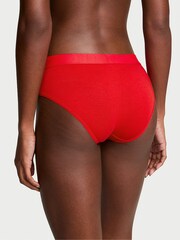 Victoria's Secret Lipstick Red Hipster Logo Shine Patch Knickers - Image 2 of 3