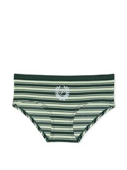 Victoria's Secret PINK Deep Forest Green Stripe Hipster Seamless Knickers - Image 3 of 3