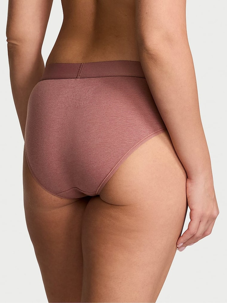 Vintage rozenroze - Victoria's Secret slipje met glanzende logopatch - Image 2 of 4