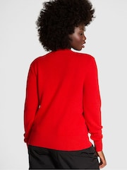 Victoria's Secret PINK Red Pepper Sleighin Christmas Crewneck Jumper - Image 2 of 3