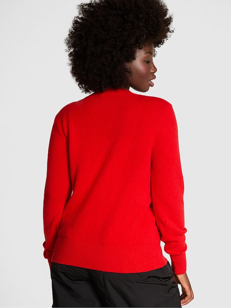 Victoria's Secret PINK Red Pepper Sleighin Christmas Crewneck Jumper - Image 2 of 3