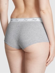 PINK Black/Purple/White/Grey Short 5 Pack Knickers - Image 3 of 3