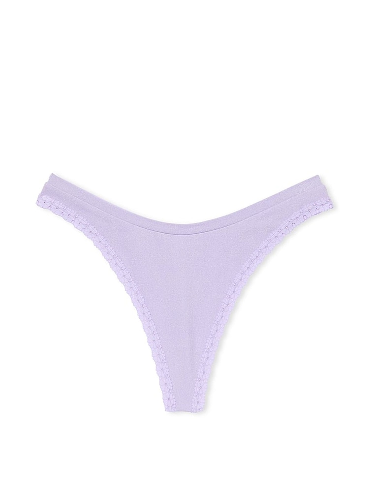 Victoria's Secret PINK Purple Cloud Thong Seamless Knickers - Image 3 of 3